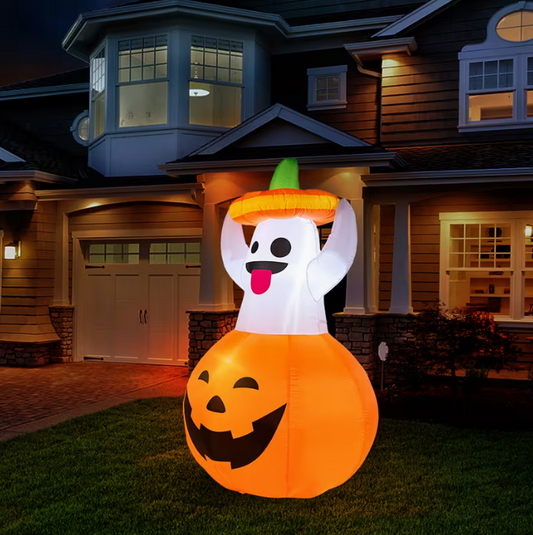 5ft Halloween Inflatable Ghost Outdoor Decoration