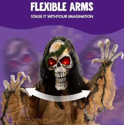 Halloween Decoration Outdoor Animated Zombie Groundbreaker