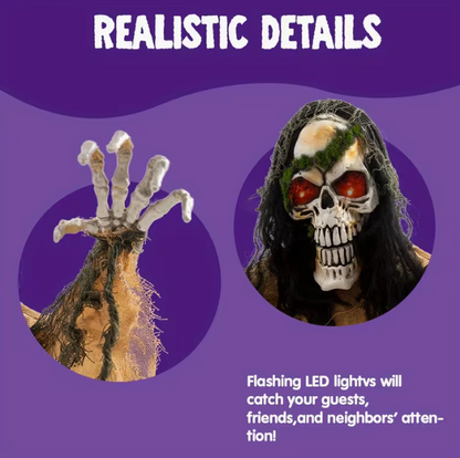 Halloween Decoration Outdoor Animated Zombie Groundbreaker