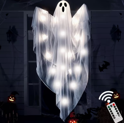 Halloween Hanging Ghost Lights with LED Lights