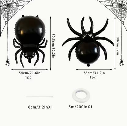 2pcs Spider Balloons