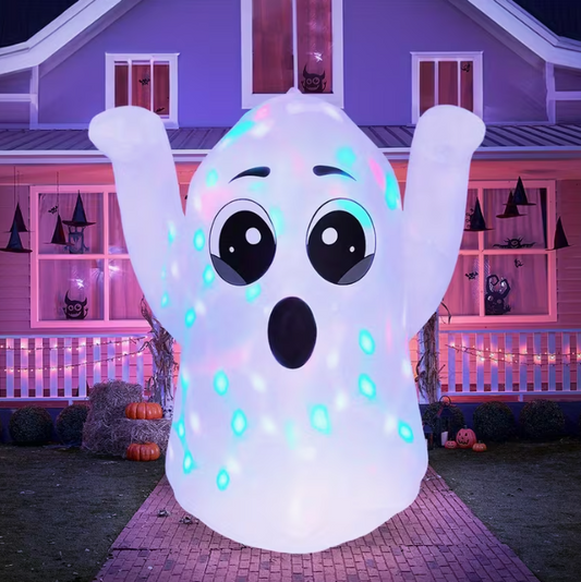 5 FT Tall Halloween Inflatable Friendly Ghost Outdoor Decoration