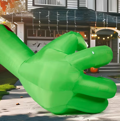 9ft Long Giant Halloween Inflatables Zombie Arm Outdoor Decoration