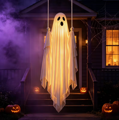 4.5-foot Oversized Hanging Ghost Halloween Decoration