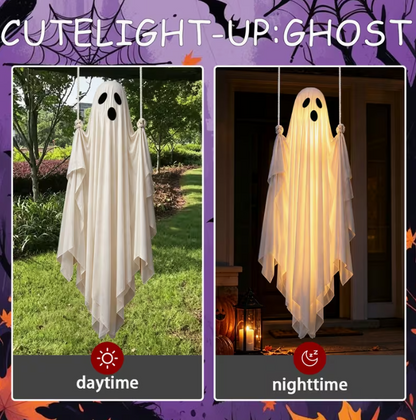 4.5-foot Oversized Hanging Ghost Halloween Decoration