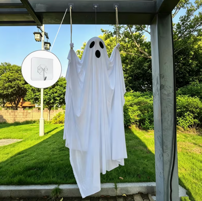 4.5-foot Oversized Hanging Ghost Halloween Decoration