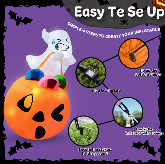 Inflatable Cute Halloween Decor Outdoor