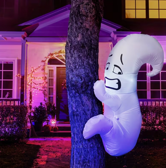 4 FT Halloween Inflatables Ghost Outdoor Decor