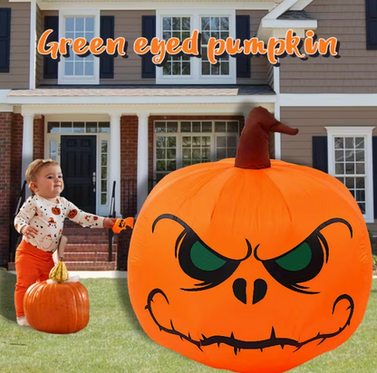 4ft Halloween Inflatable Pumpkin with LED Lights