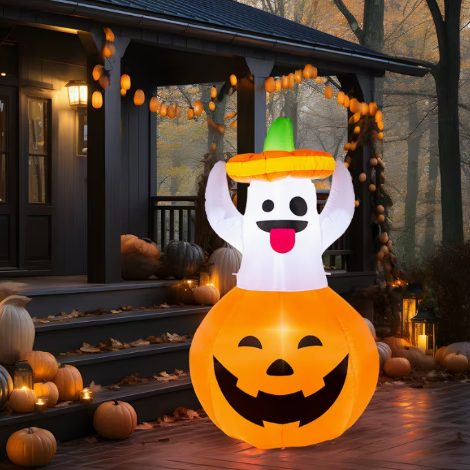 5ft Halloween Inflatable Ghost Outdoor Decoration