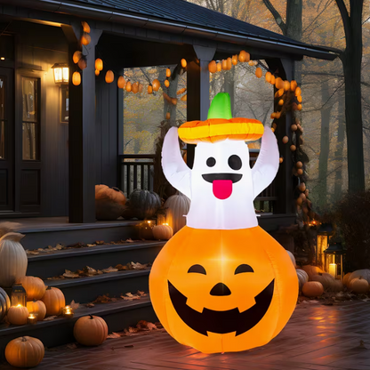 5ft Halloween Inflatable Ghost Outdoor Decoration