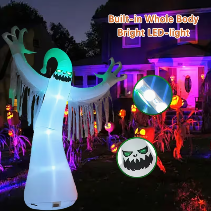 Halloween Inflatables Ghost Outdoor Decoration